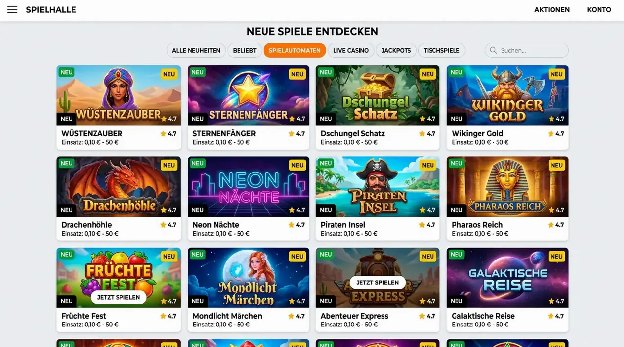 Jackpots & Crash Spiele — Jeetcity